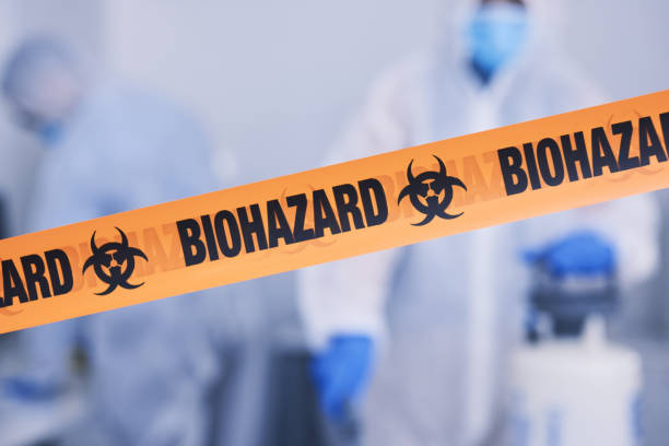 Professional Blood Cleanup technician working in Old Lyme, CT